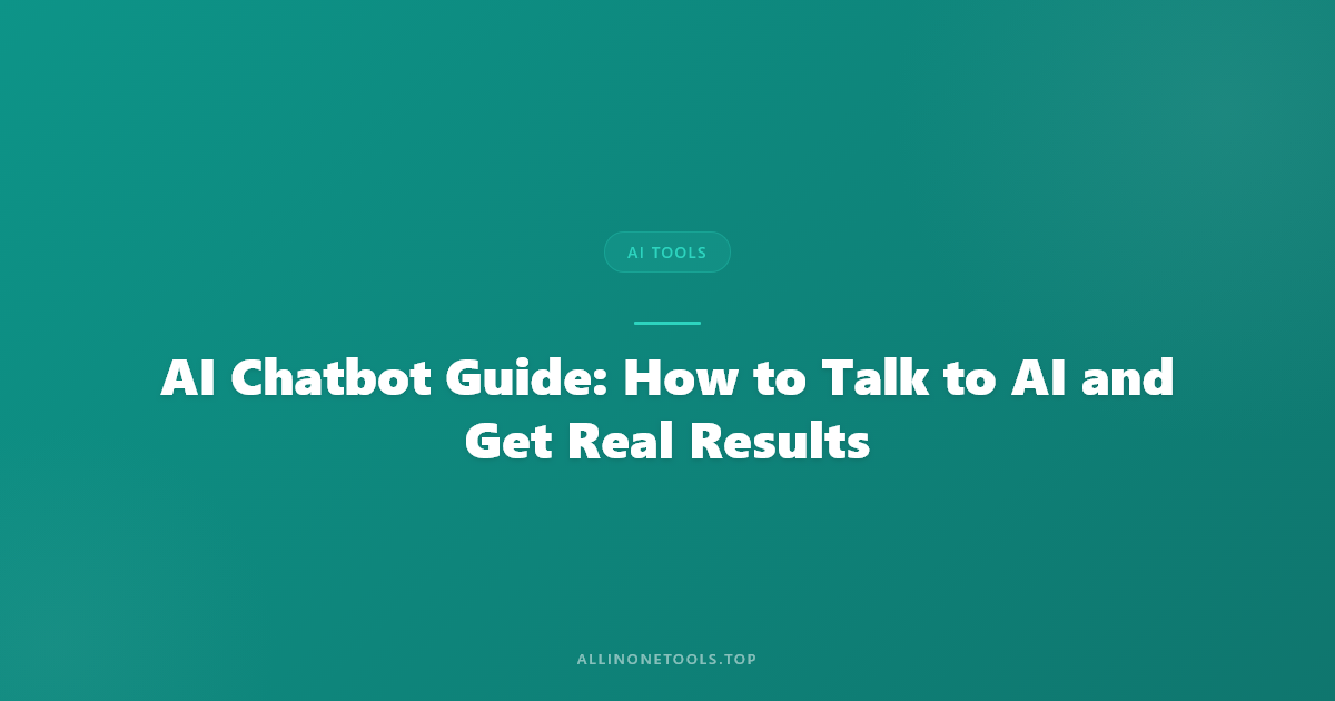 AI Chatbot — Your Intelligent Conversation Partner